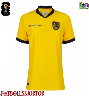 Ecuador Hemmatröja Dam VM 2026 Kortärmad